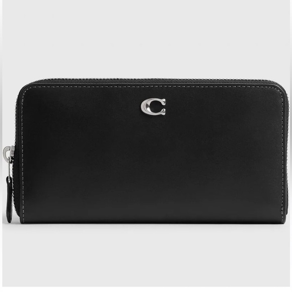 Coach Handbags - Coach Women's Essential Accordion Zip Wallet, Black, NWT